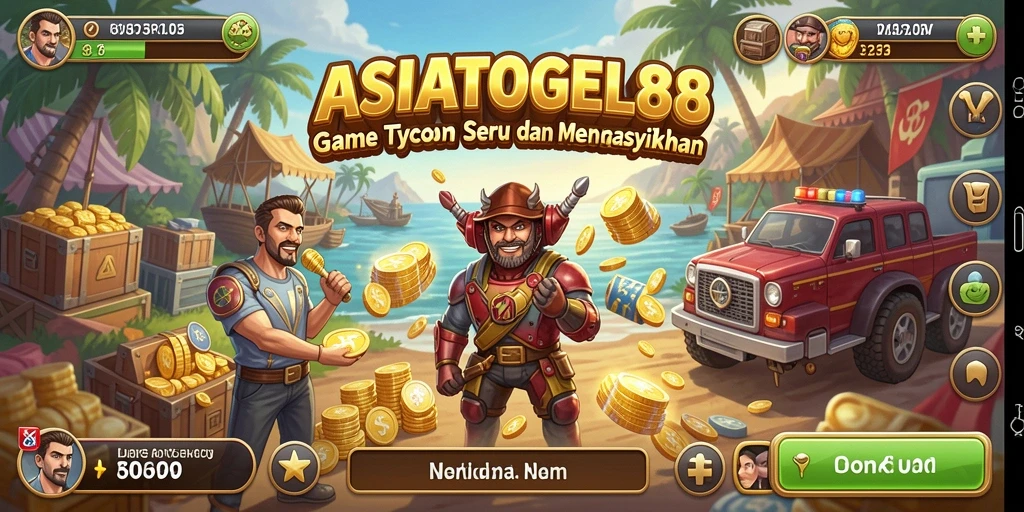 Tampilan gameplay ASIATOGEL88 yang seru dan menantang.