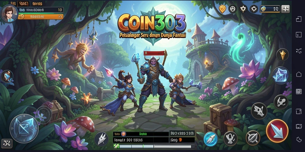 Gameplay COIN303 yang menakjubkan dan penuh aksi.
