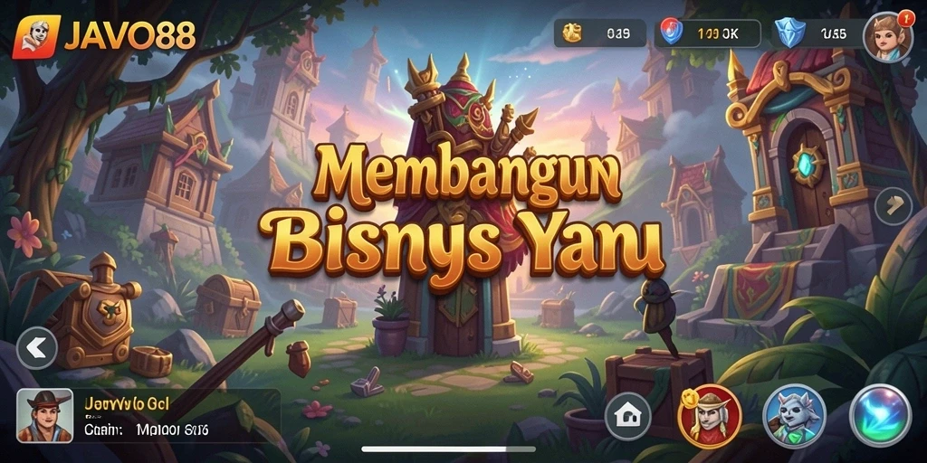 Screenshot showcase gameplay Tycoon yang menarik di JAVO88.