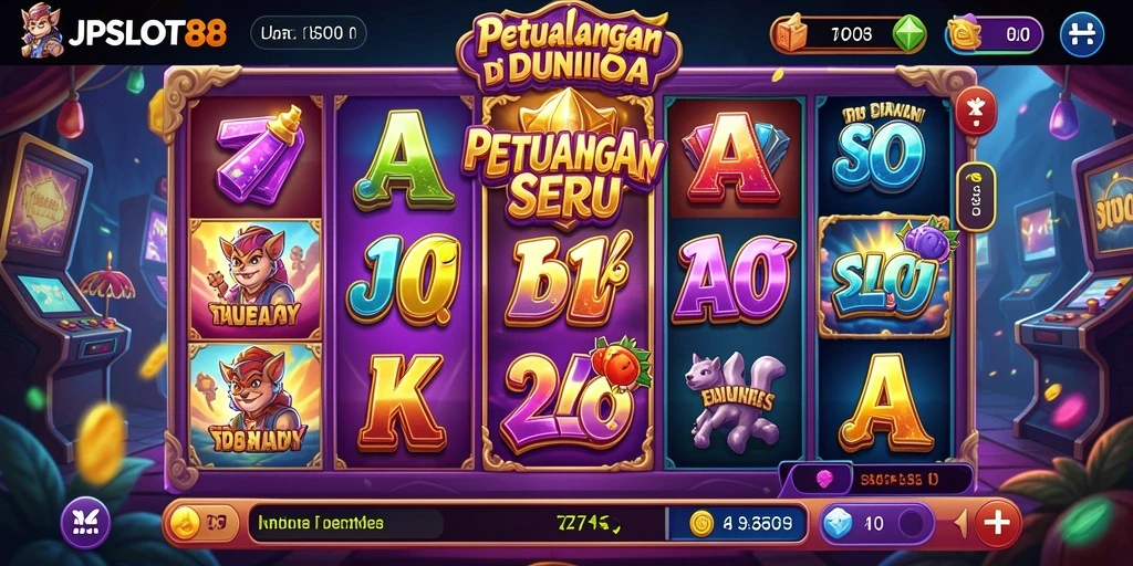 Tampilan gameplay mendebarkan dari JPSLOT88 saat mengeksplorasi dunia slot.