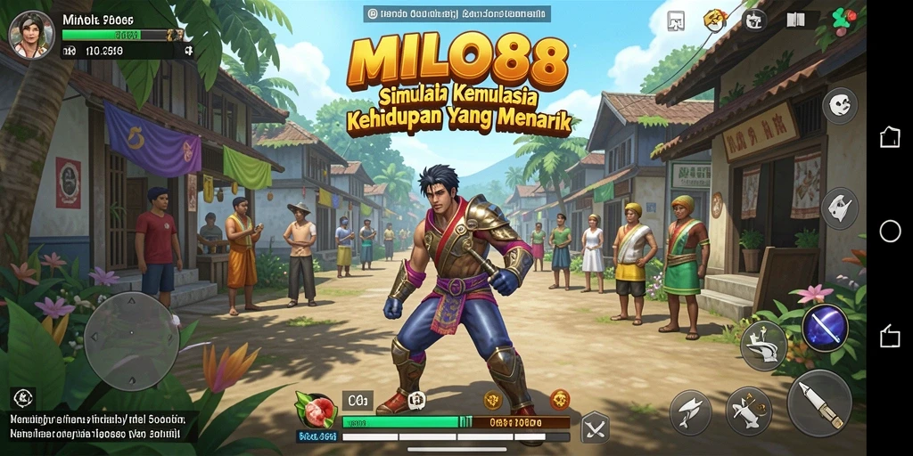 Tampilan gameplay interaktif dalam MILO88 yang memikat.