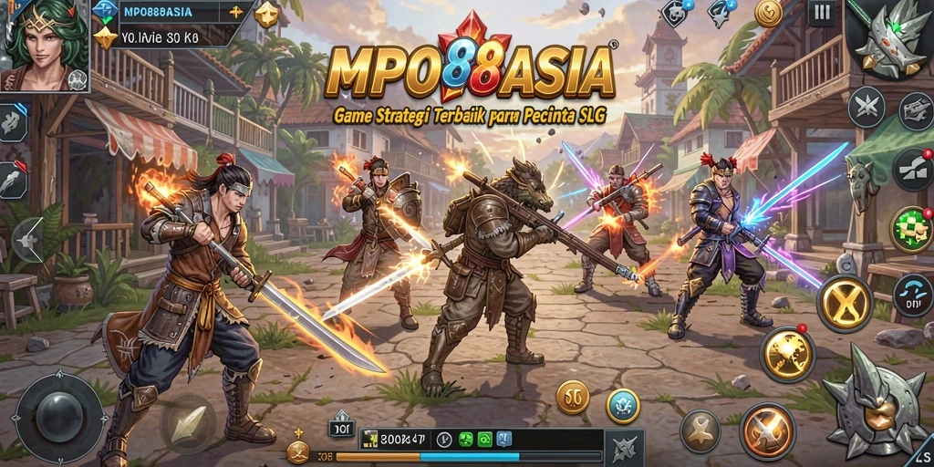 Tampilan gameplay seru dan strategis di MPO88ASIA.