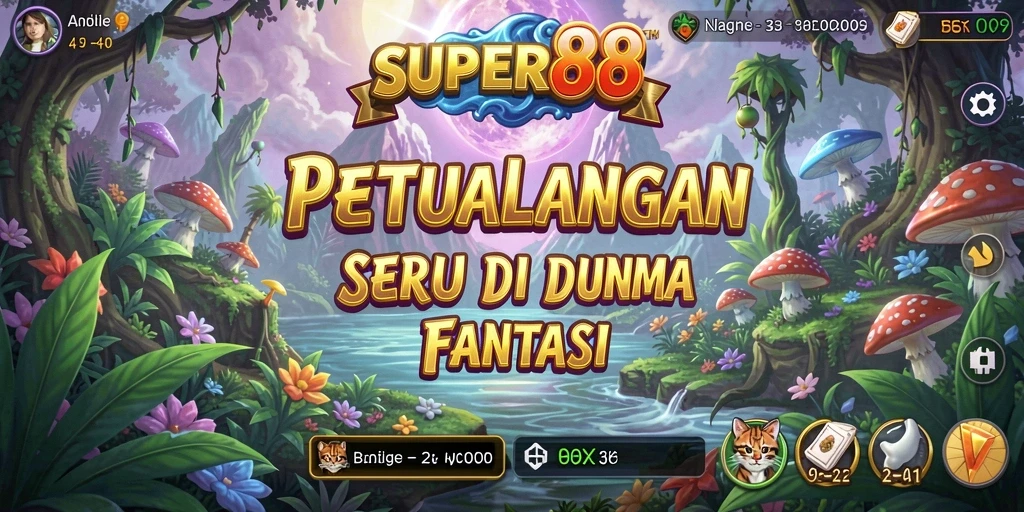 Screenshot gameplay SUPER88 menampilkan petualangan seru dan grafis menawan.