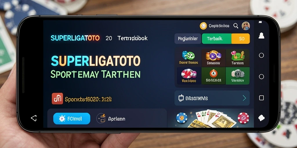 Tampilan menarik dari gameplay SUPERLIGATOTO yang dinamis dan interaktif.